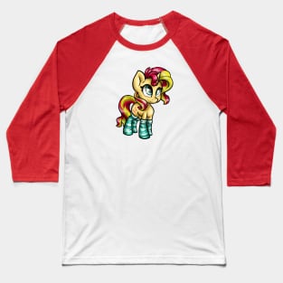 Cute Sunset Shimmer and her socks Baseball T-Shirt